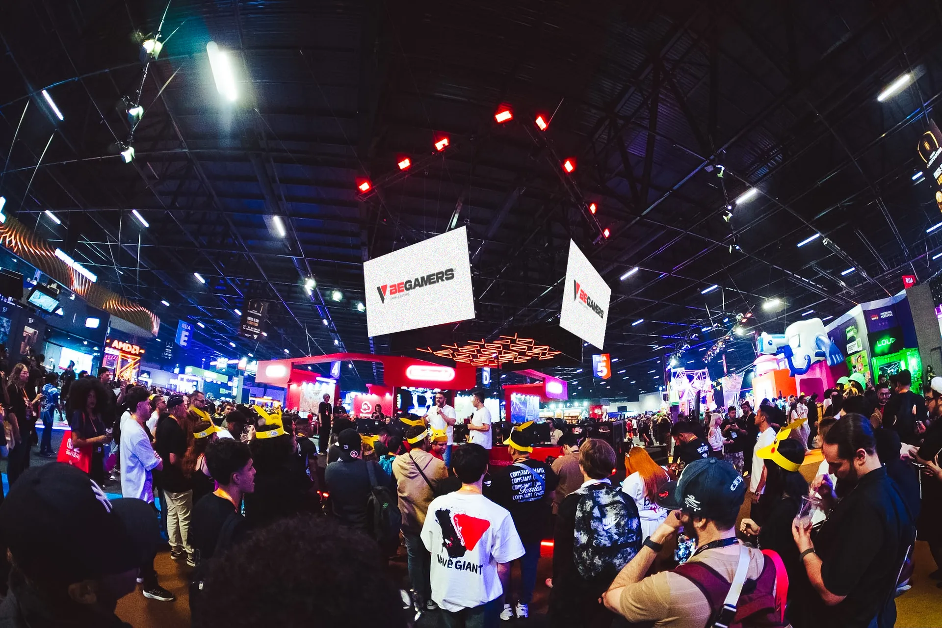 Begamers na Gamescom Latam 2026 — maior org de Warzone do Brasil